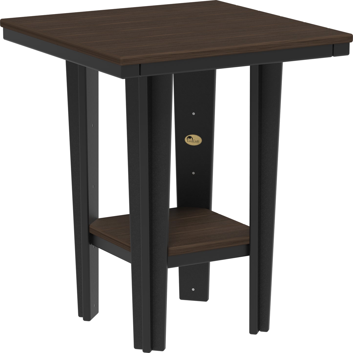 LuxCraft Recycled Plastic 30" Square Bistro Table (COUNTER HEIGHT) - LEAD TIME TO SHIP 7 BUSINESS DAYS OR LESS