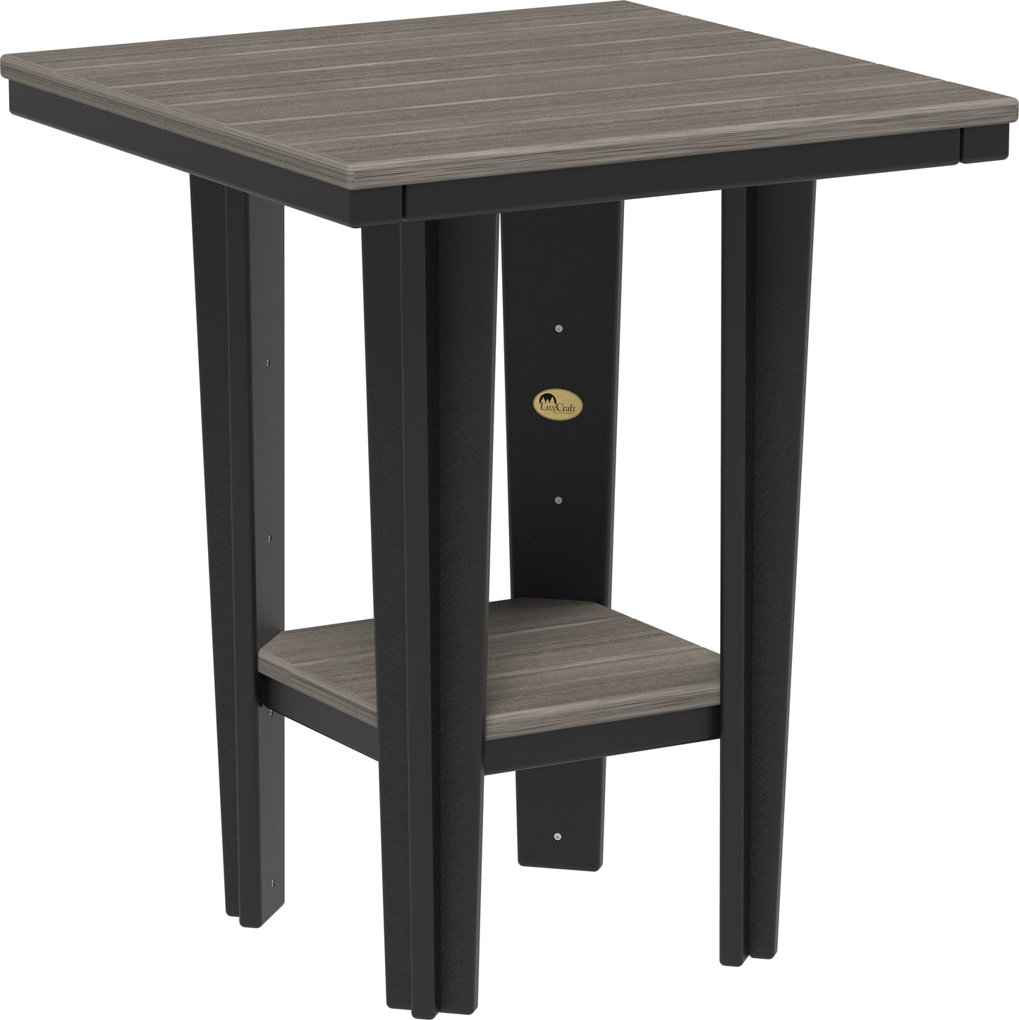 LuxCraft Recycled Plastic 30" Square Bistro Table (COUNTER HEIGHT) - LEAD TIME TO SHIP 7 BUSINESS DAYS OR LESS