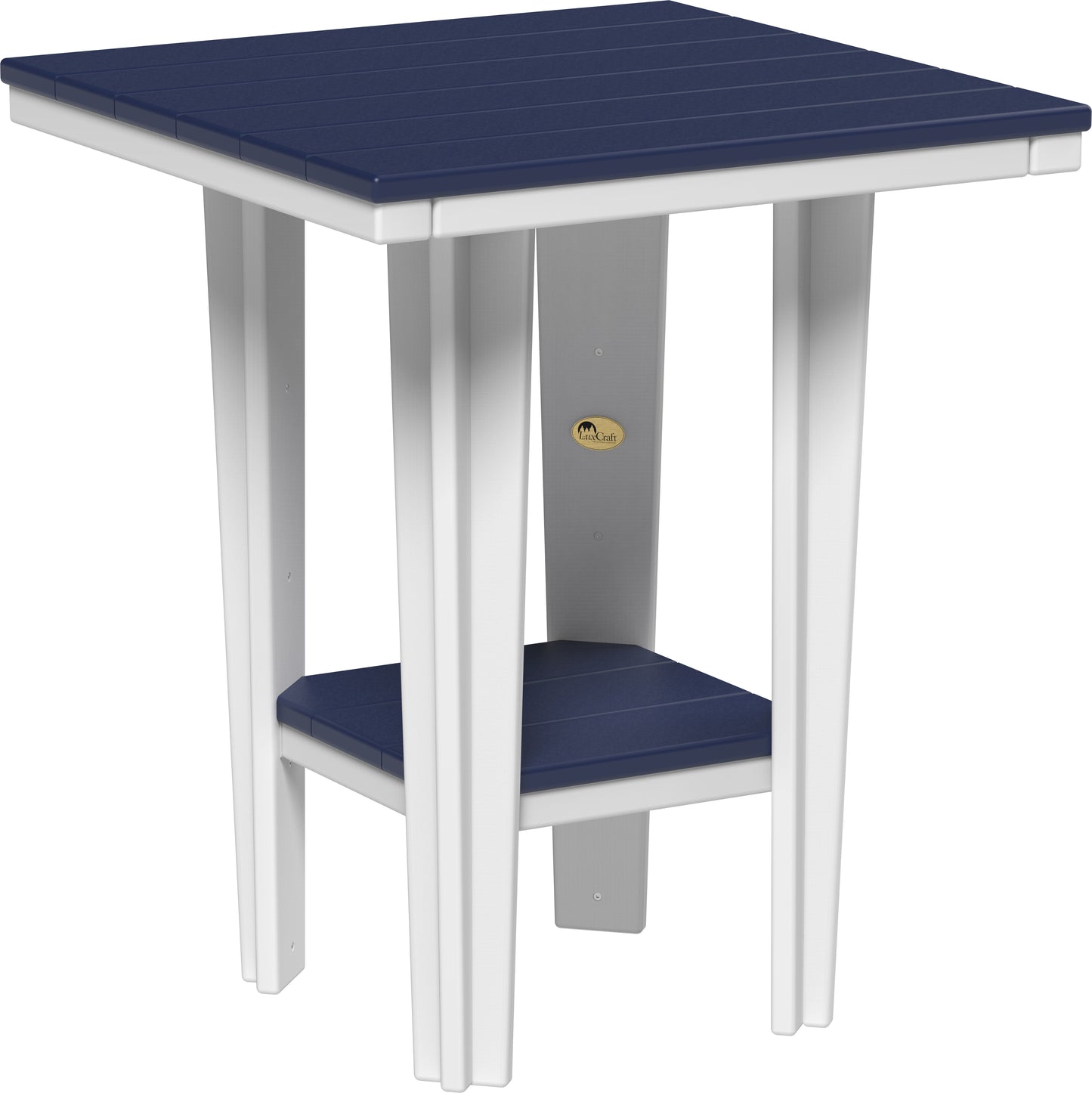 LuxCraft Recycled Plastic 30" Square Bistro Table (COUNTER HEIGHT) - LEAD TIME TO SHIP 7 BUSINESS DAYS OR LESS