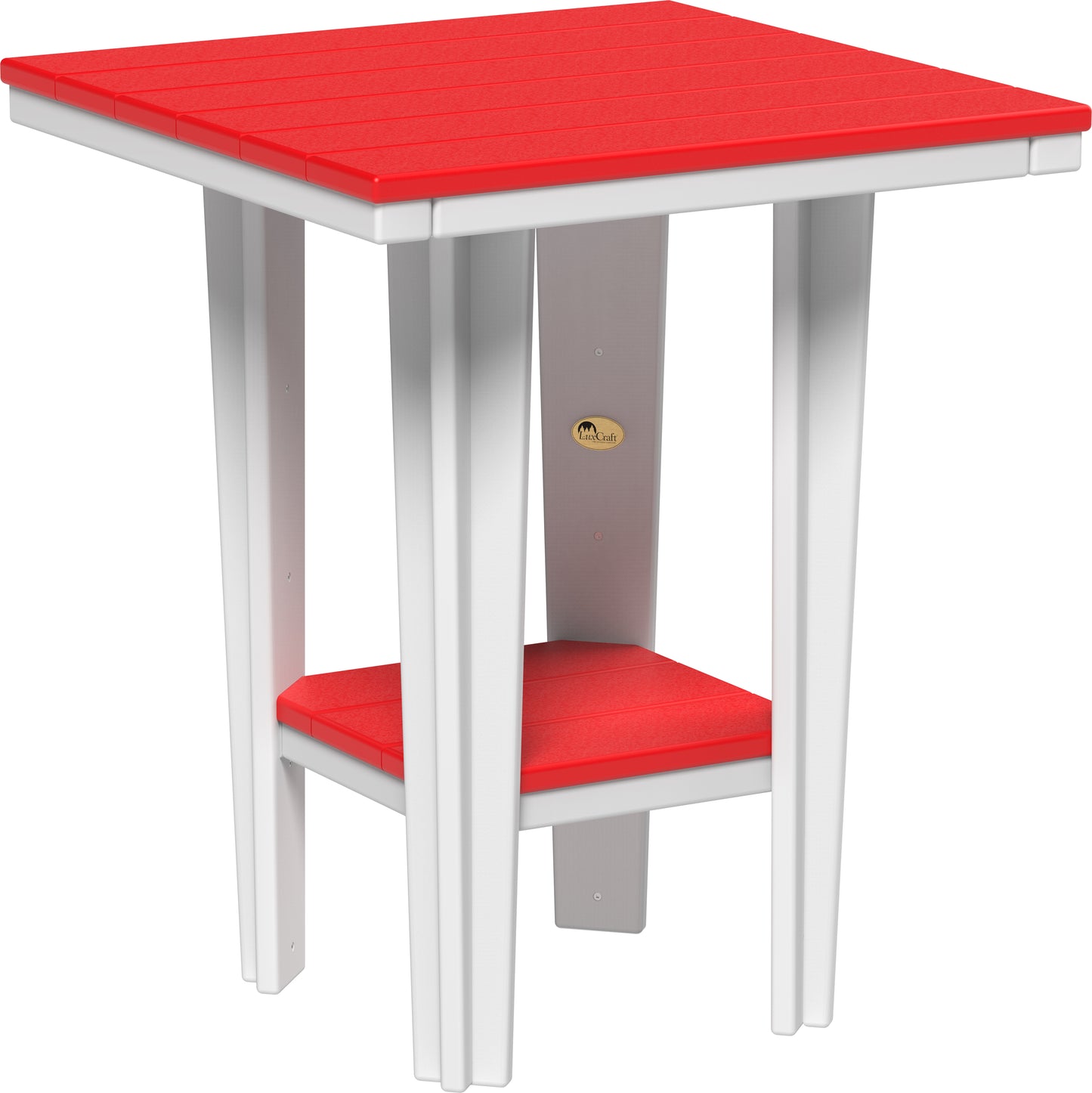 LuxCraft Recycled Plastic 30" Square Bistro Table (COUNTER HEIGHT) - LEAD TIME TO SHIP 7 BUSINESS DAYS OR LESS
