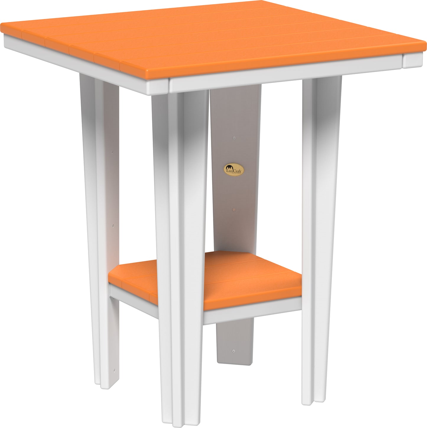 LuxCraft Recycled Plastic 30" Square Bistro Table (COUNTER HEIGHT) - LEAD TIME TO SHIP 7 BUSINESS DAYS OR LESS