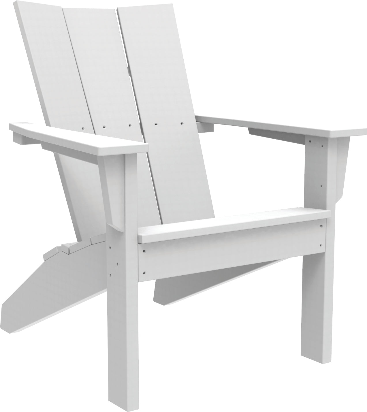 Seaside Casual Recycled Plastic Coastline Monterey Adirondack Chair ...