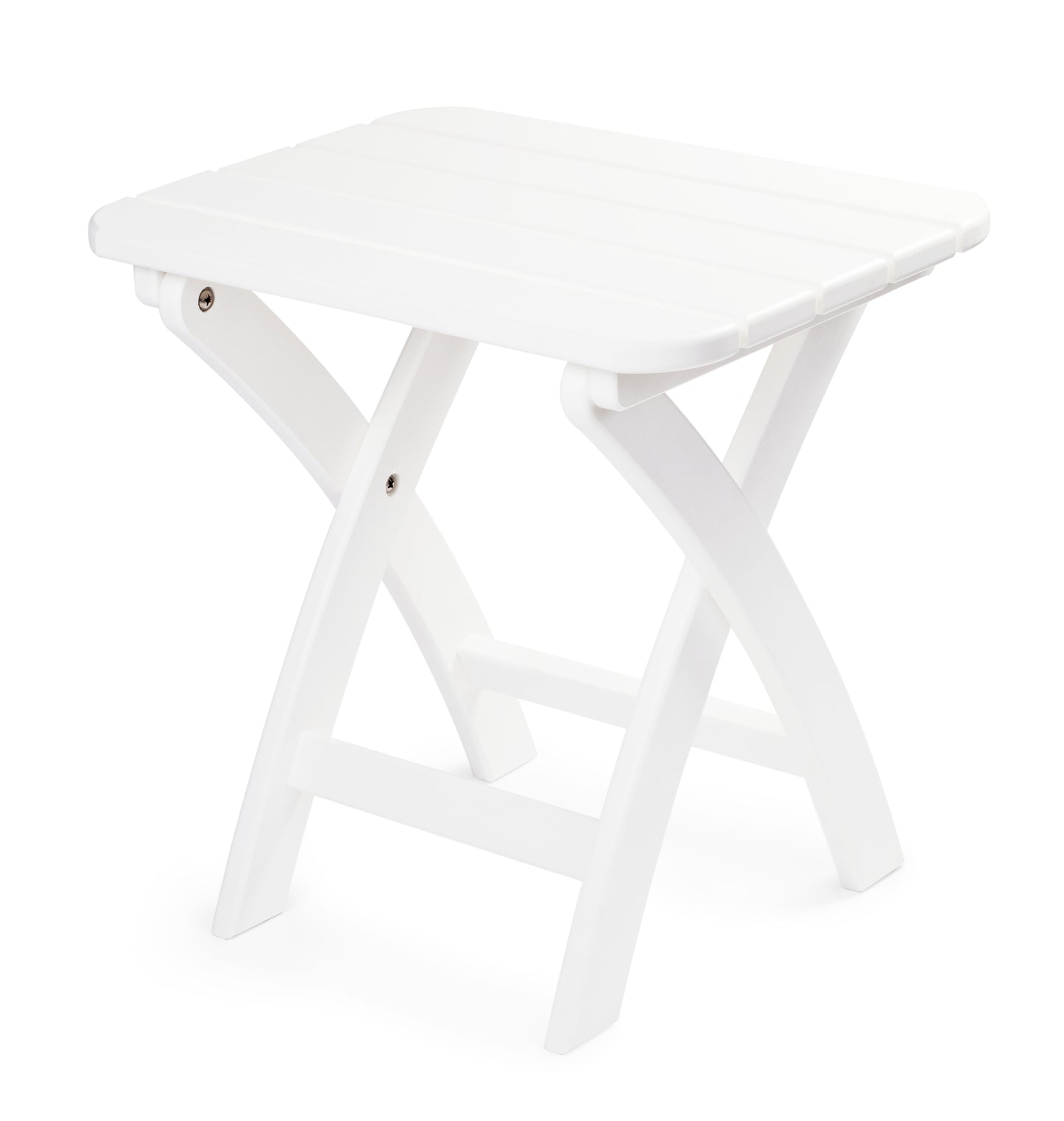 Seaside Casual Recycled Plastic Coastline Harbor View Folding Side Table