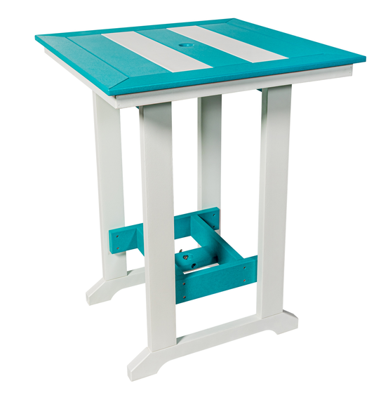 Beaver Dam Outdoor 32"x32" Seabreak Bar Table (BAR HEIGHT) - LEAD TIME TO SHIP 8 WEEKS OR LESS