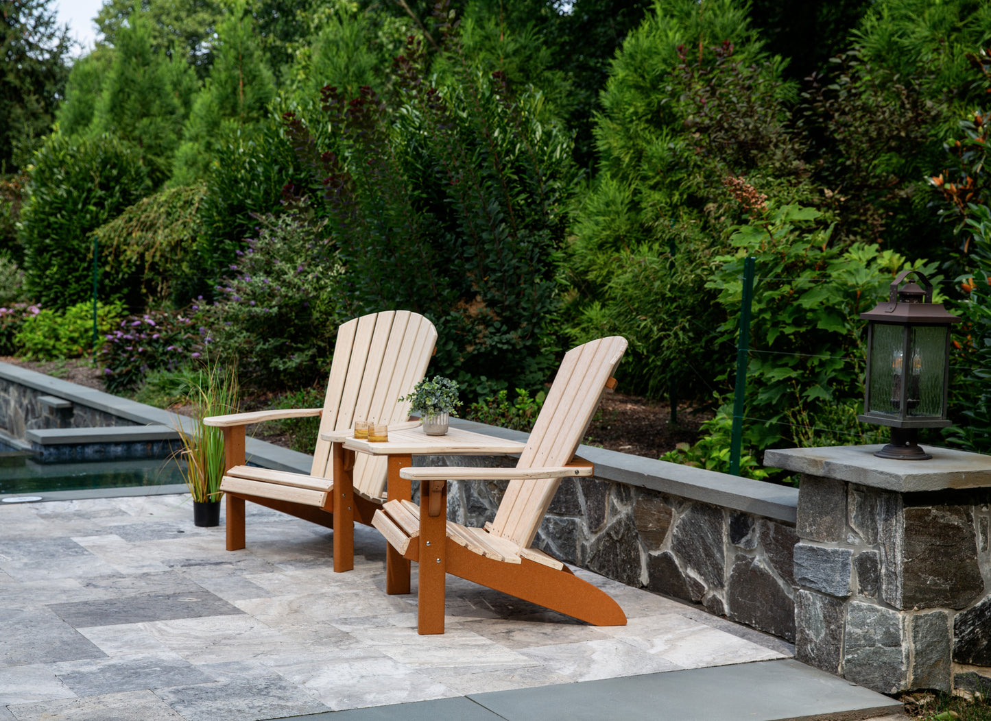 Leisure Lawns Amish Made Recycled Plastic Fan-Back Adirondack Chair Model #360 - LEAD TIME TO SHIP 4 WEEKS