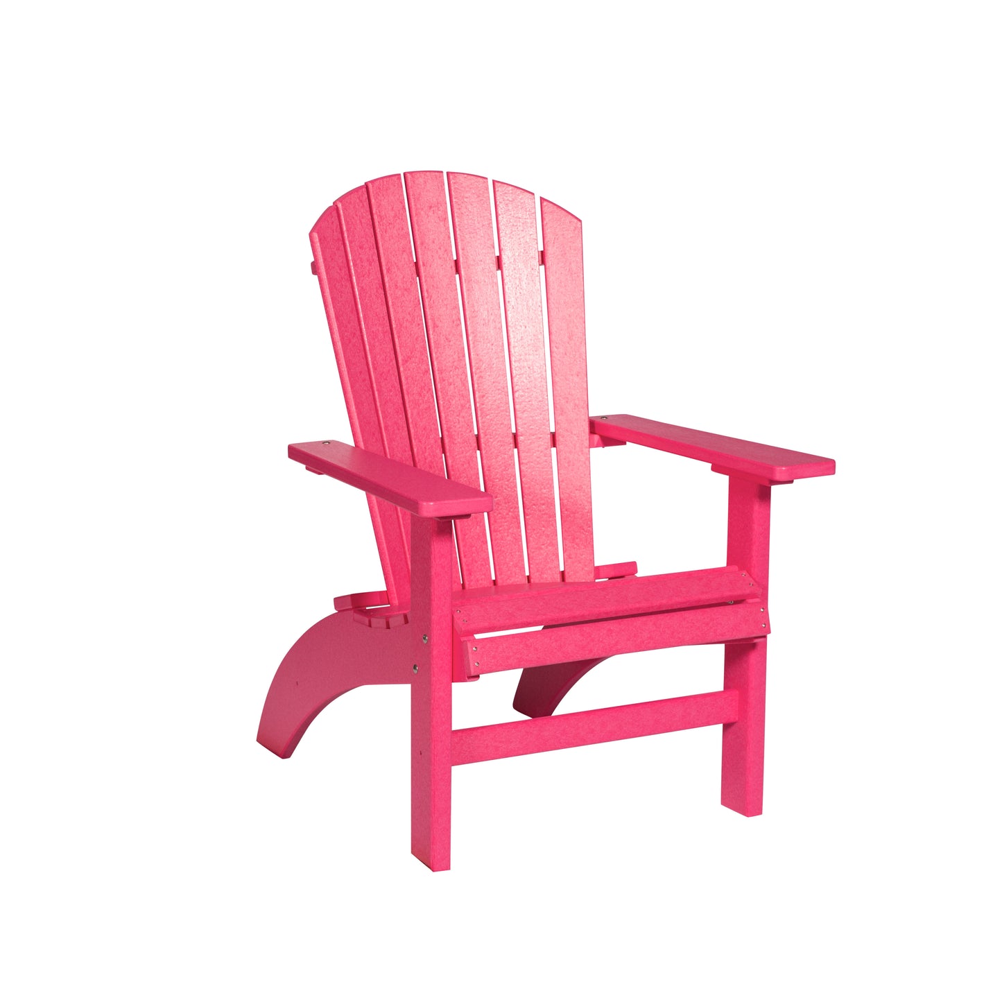 Leisure Lawns Amish MadePoly Fan-Back Deluxe Upright Adirondack Chair with Elevated Seat Height Model #380 - LEAD TIME TO SHIP 4 WEEKS