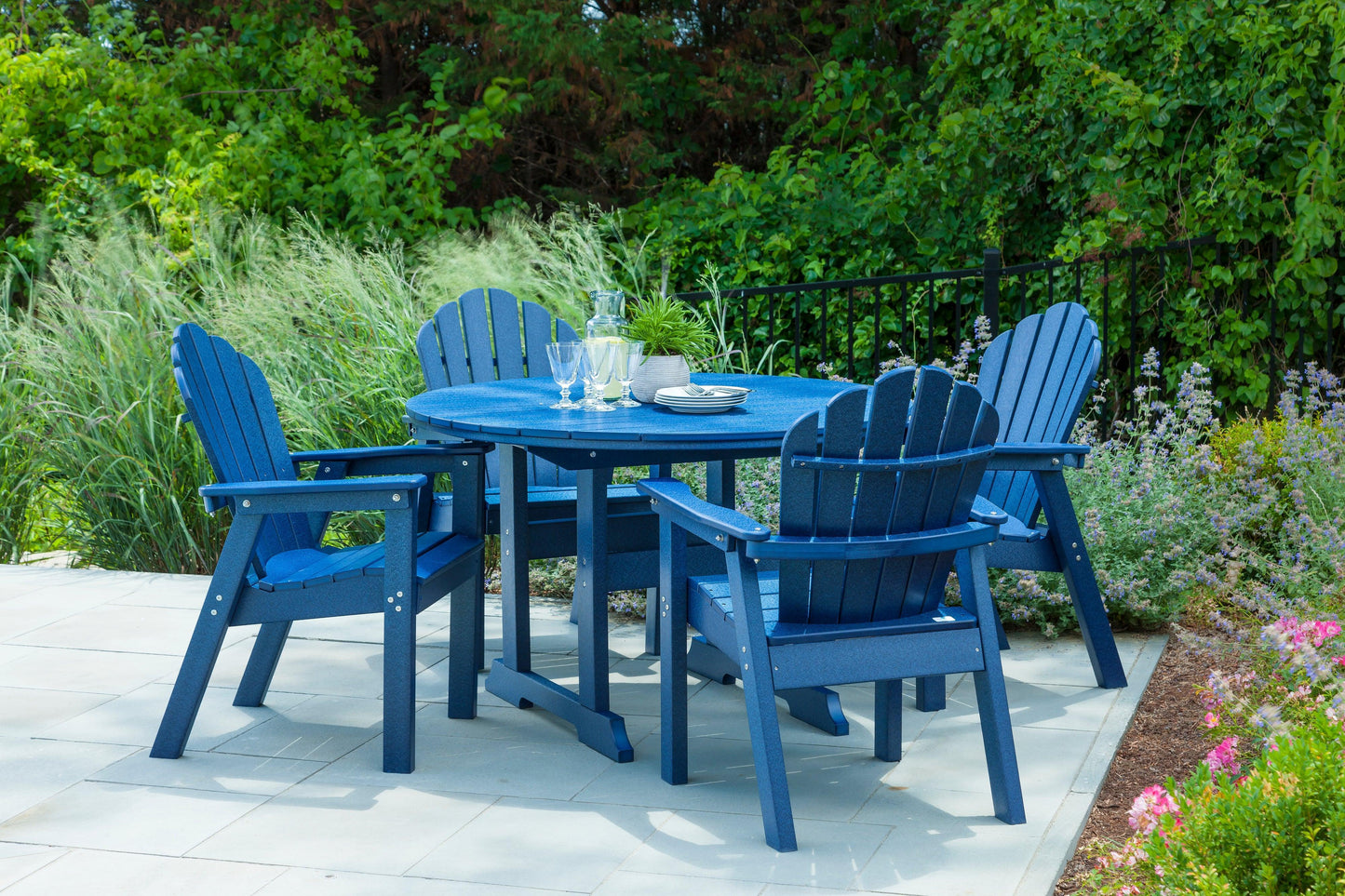Seaside Casual Recycled Plastic Adirondack Classic Dining Chair - LEAD TIME TO SHIP 2 TO 4 WEEKS