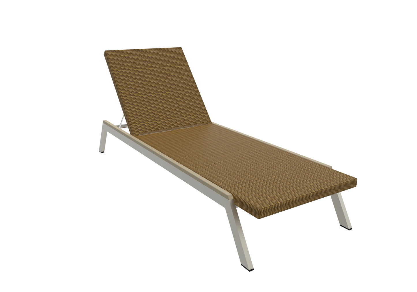 Seaside Casual Recycled Plastic MAD Chaise (WOVEN) - LEAD TIME TO SHIP 2 TO 4 WEEKS