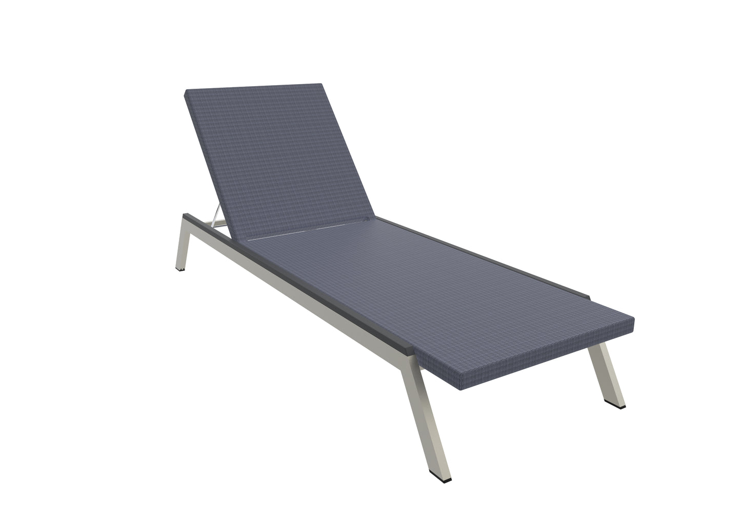 Seaside Casual Recycled Plastic MAD Chaise (WOVEN) - LEAD TIME TO SHIP 2 TO 4 WEEKS