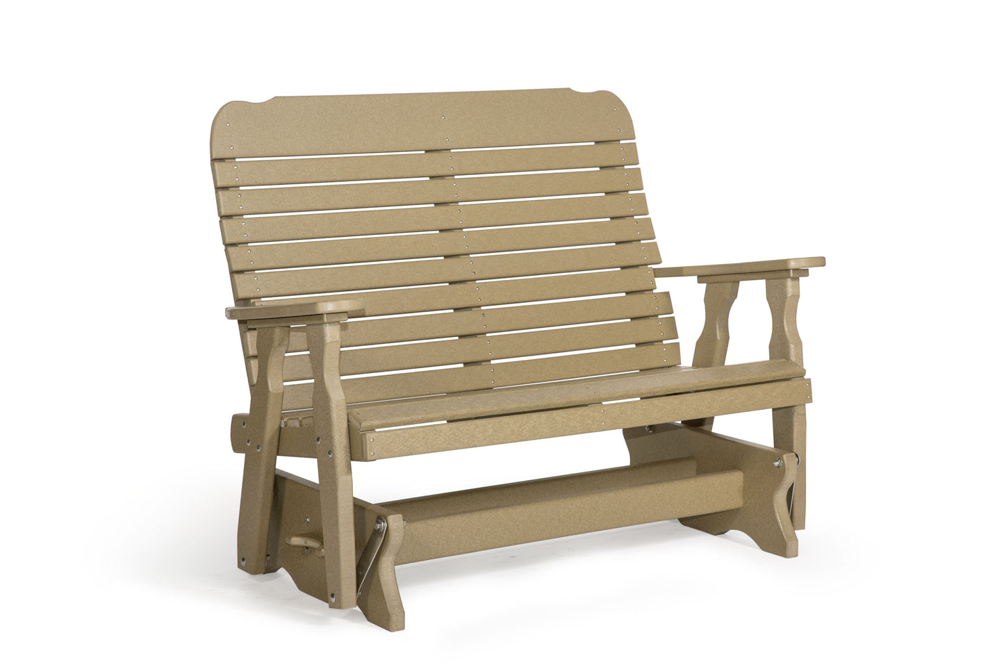 Leisure Lawns Amish Made Recycled Plastic 52" Wide Easy Glider Model #404 - LEAD TIME TO SHIP 4 WEEKS