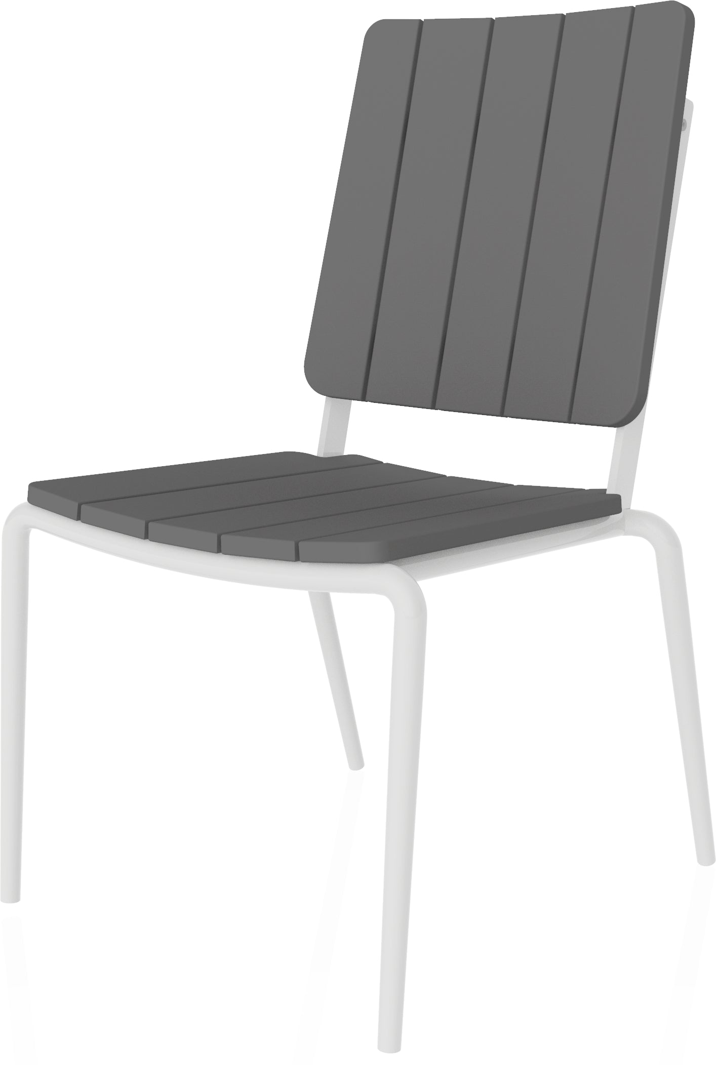 Seaside Casual Recycled Plastic HIP Stackable Dining Side Chair - LEAD TIME TO SHIP 2 TO 4 WEEKS