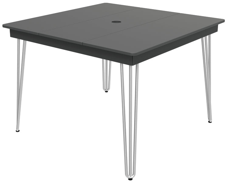 Seaside Casual Recycled Plastic HIP Square Dining Table - LEAD TIME TO SHIP 2 TO 4 WEEKS
