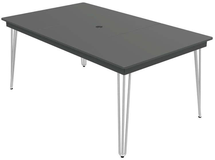 Seaside Casual Recycled Plastic HIP Long Dining Table - LEAD TIME TO SHIP 2 TO 4 WEEKS