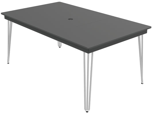 Seaside Casual Recycled Plastic HIP Long Dining Table - LEAD TIME TO SHIP 2 TO 4 WEEKS