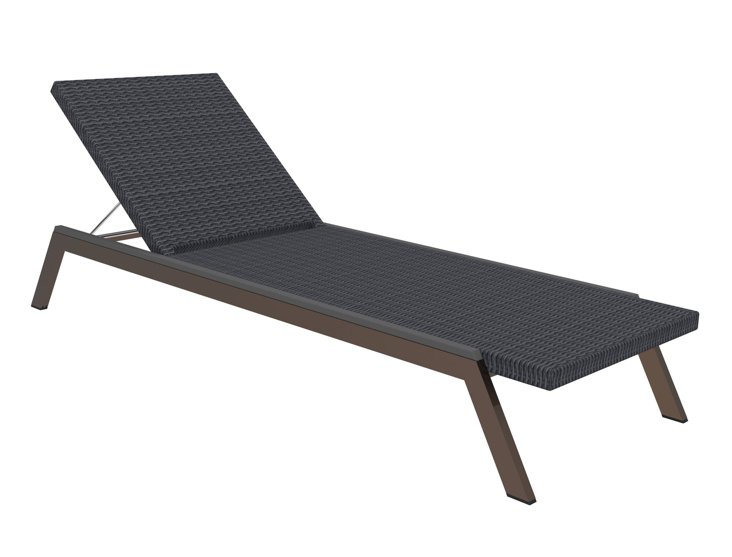 Seaside Casual Recycled Plastic MAD Chaise (WOVEN) - LEAD TIME TO SHIP 2 TO 4 WEEKS