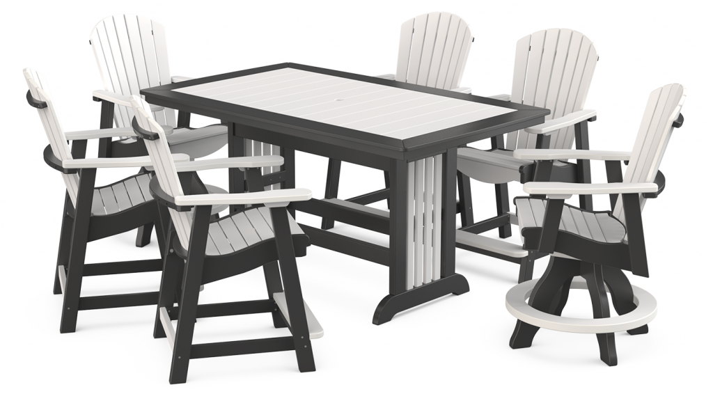 Beaver Dam Outdoor Supreme Swivel Counter Chair