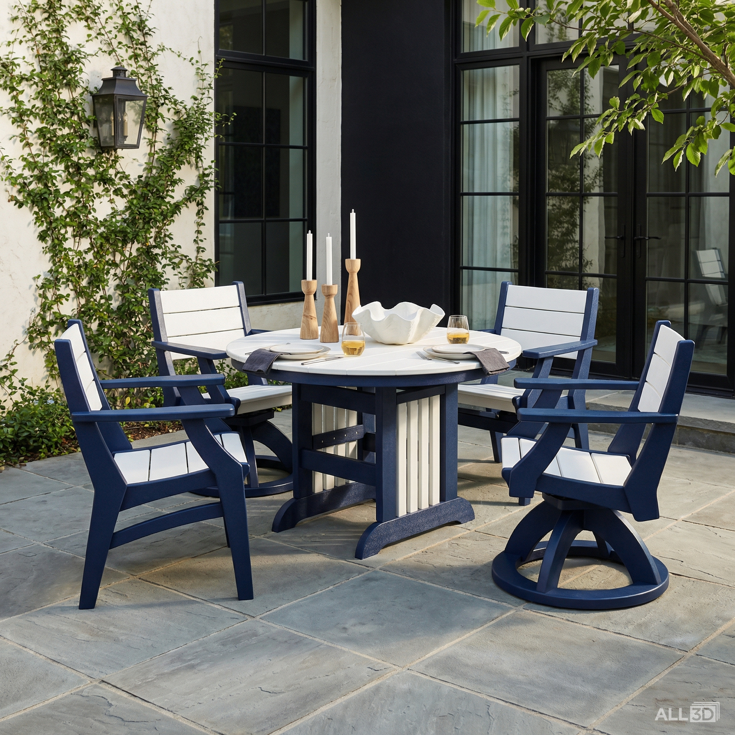 Beaver Dam Outdoor Farmhouse Dining Chair (DINING HEIGHT) - LEAD TIME TO SHIP 8 WEEKS OR LESS
