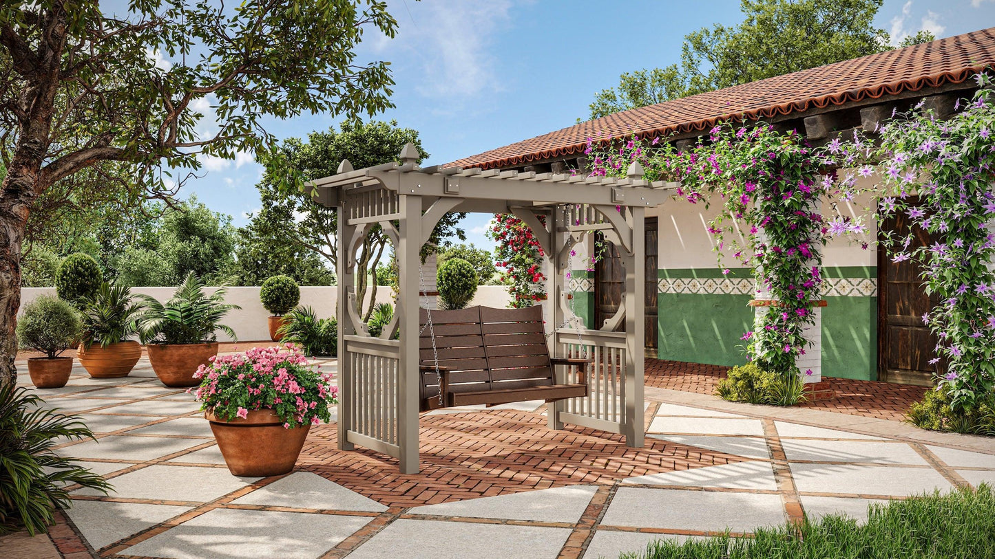 LuxCraft Classic Vinyl Swing Stand - LEAD TIME TO SHIP 3 TO 4 WEEKS