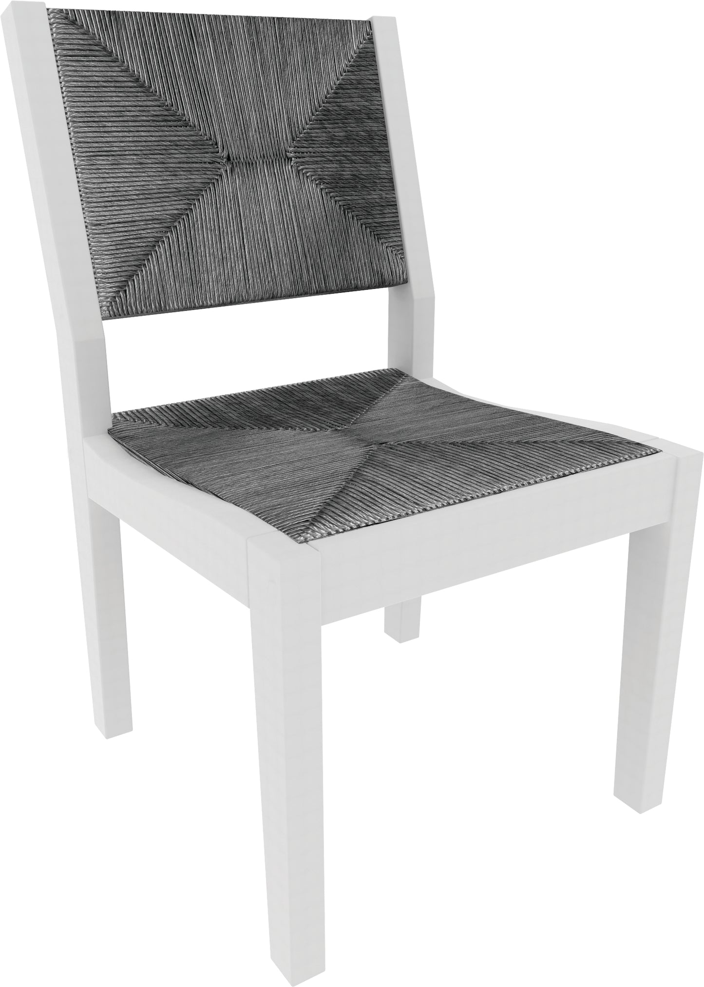 Seaside Casual Recycled Plastic Greenwich Dining Side Chair (WOVEN) - LEAD TIME TO SHIP 2 TO 4 WEEKS Regular price