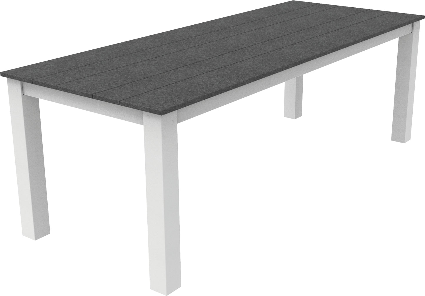 Seaside Casual Recycled Plastic Greenwich Dining Table 35" x 90" - LEAD TIME TO SHIP 2 TO 4 WEEKS