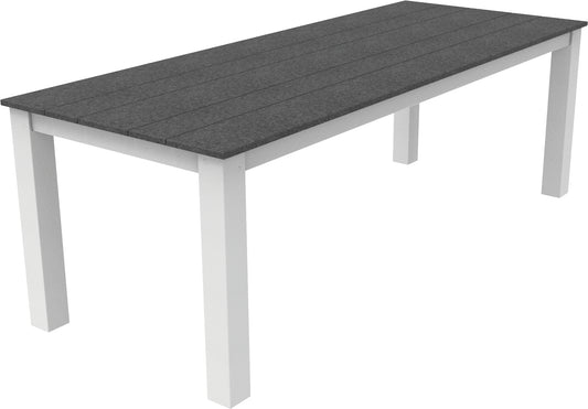 Seaside Casual Recycled Plastic Greenwich Dining Table 35" x 90" - LEAD TIME TO SHIP 2 TO 4 WEEKS