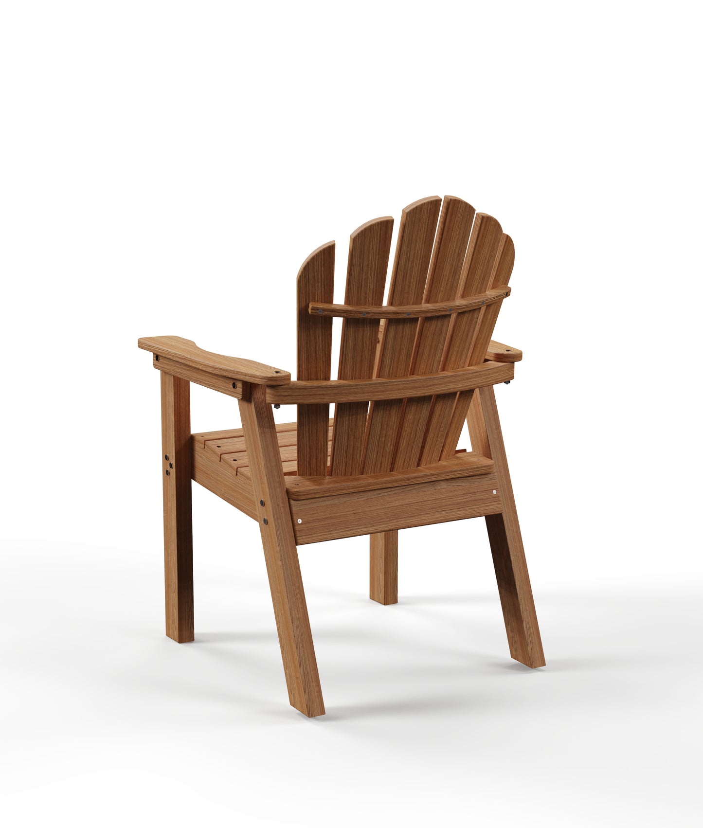 Seaside Casual Recycled Plastic Adirondack Classic Dining Chair - LEAD TIME TO SHIP 2 TO 4 WEEKS