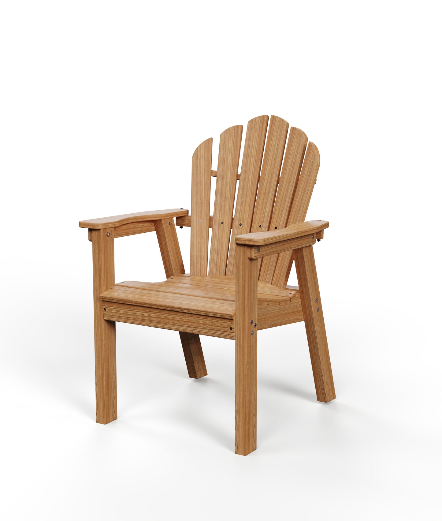 Seaside Casual Recycled Plastic Adirondack Classic Dining Chair - LEAD TIME TO SHIP 2 TO 4 WEEKS