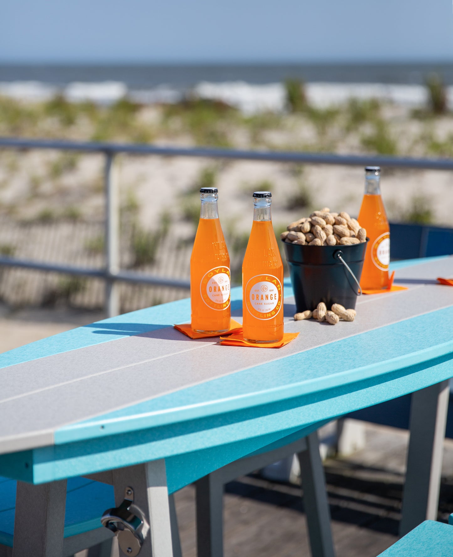 Leisure Lawns Amish Made Recycled Plastic Surf Table Model #727B (Bar Height) - LEAD TIME TO SHIP 4 WEEKS