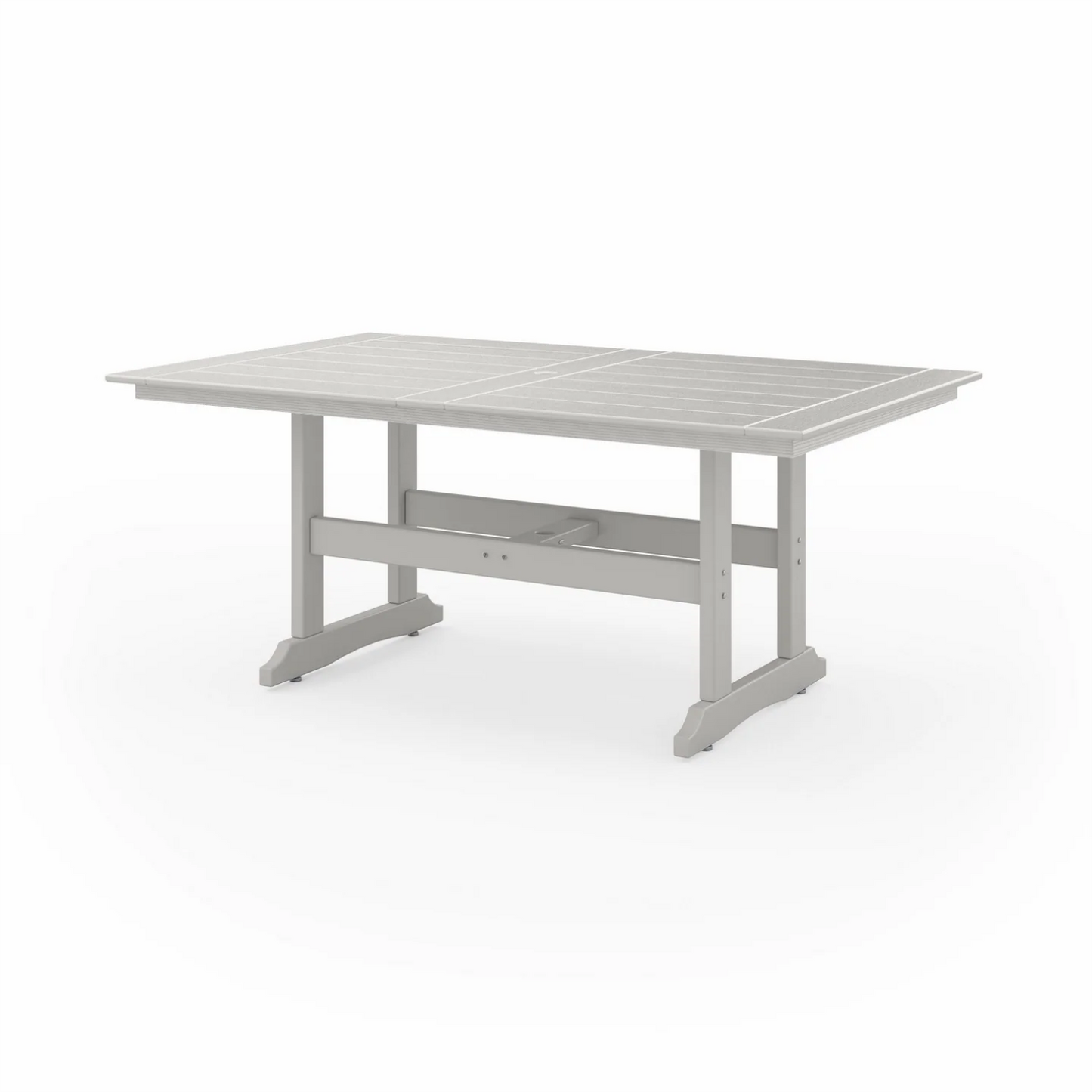 Sopoly 72" Savannah Farmhouse Recycled Plastic Dining Table (DINING HEIGHT) - LEAD TIME TO SHIP 5 BUSINESS DAYS OR LESS