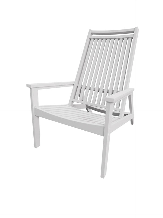 Seaside Casual Recycled Plastic Sur Reclining Lounge Chair - LEAD TIME TO SHIP 2 TO 4 WEEKS