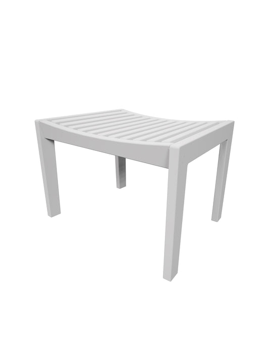 Seaside Casual Recycled Plastic Sur Ottoman - LEAD TIME TO SHIP 2 TO 4 WEEKS