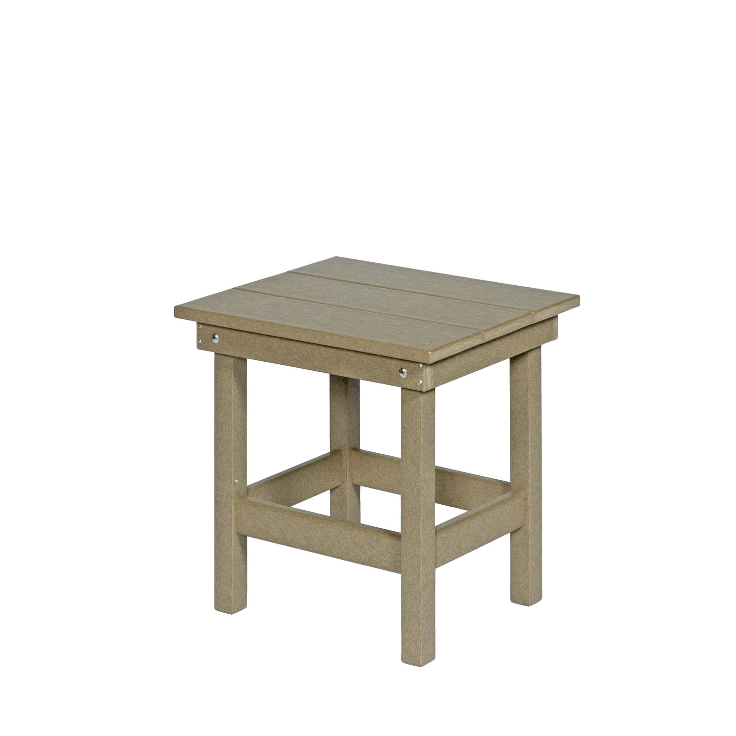 Leisure Lawns Amish Made Recycled Plastic Square Side Table Model #822 - LEAD TIME TO SHIP 6 WEEKS OR LESS