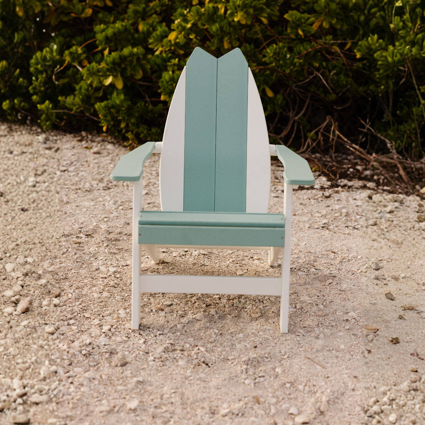 Polybird P80 Surfboard-Tail Adirondack Chair - LEAD TIME TO SHIP 5 BUSINESS DAYS OR LESS