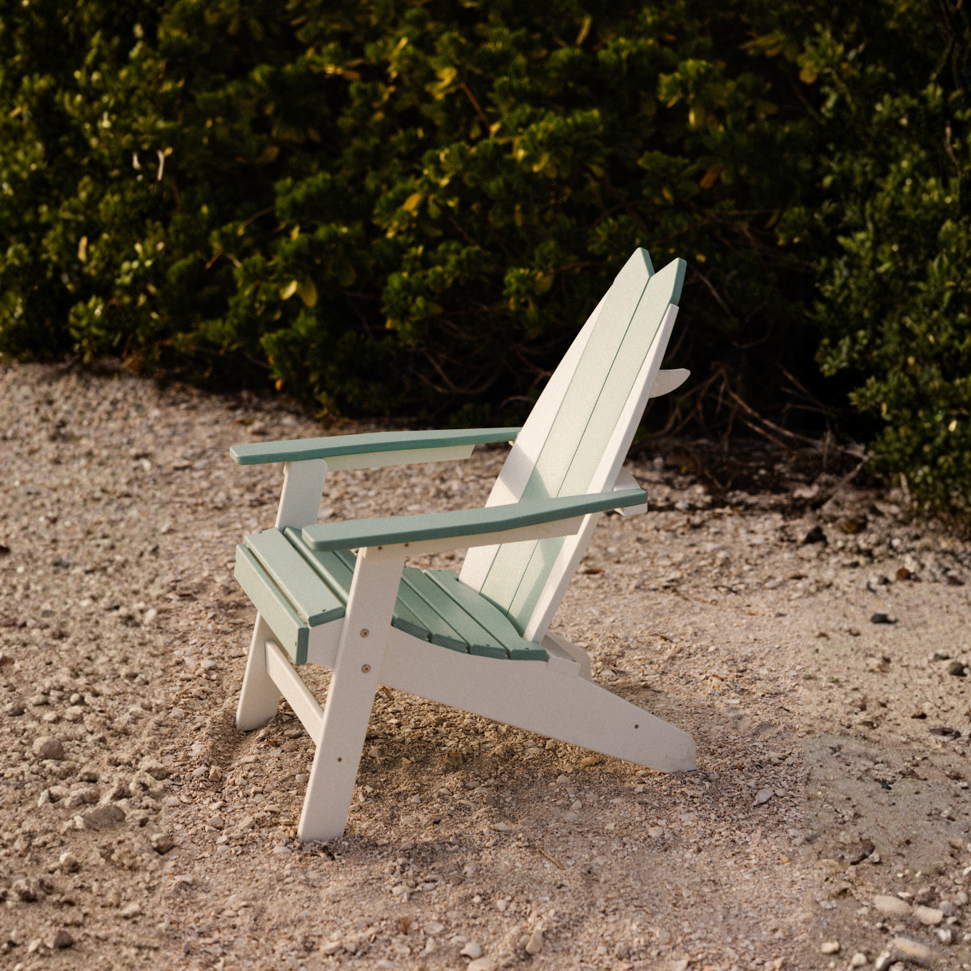 Polybird P80 Surfboard-Tail Adirondack Chair - LEAD TIME TO SHIP 5 BUSINESS DAYS OR LESS