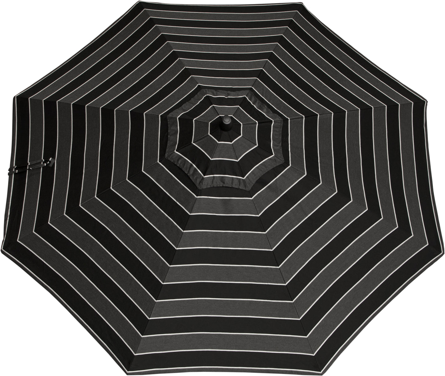 LuxCraft Aluminum Crank Lift Push Button Tilt 9' Market Umbrella - LEAD TIME TO SHIP 7 BUSINESS DAYS OR LESS