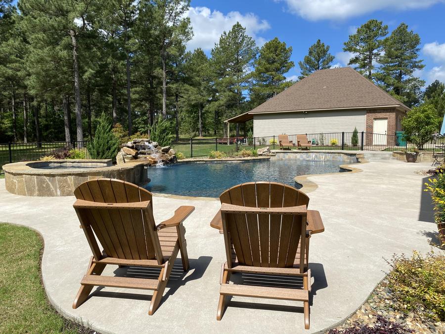 Patio Surplus® Recycled Plastic King Size Folding Adirondack Chair (LIFETIME WARRANTY) - LEAD TIME TO SHIP 2 TO 3 BUSINESS DAYS
