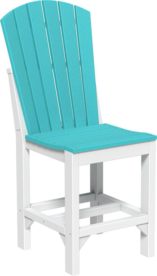 LuxCraft Recycled Plastic Adirondack Side Chair (COUNTER HEIGHT) - LEAD TIME TO SHIP 3 TO 4 WEEKS