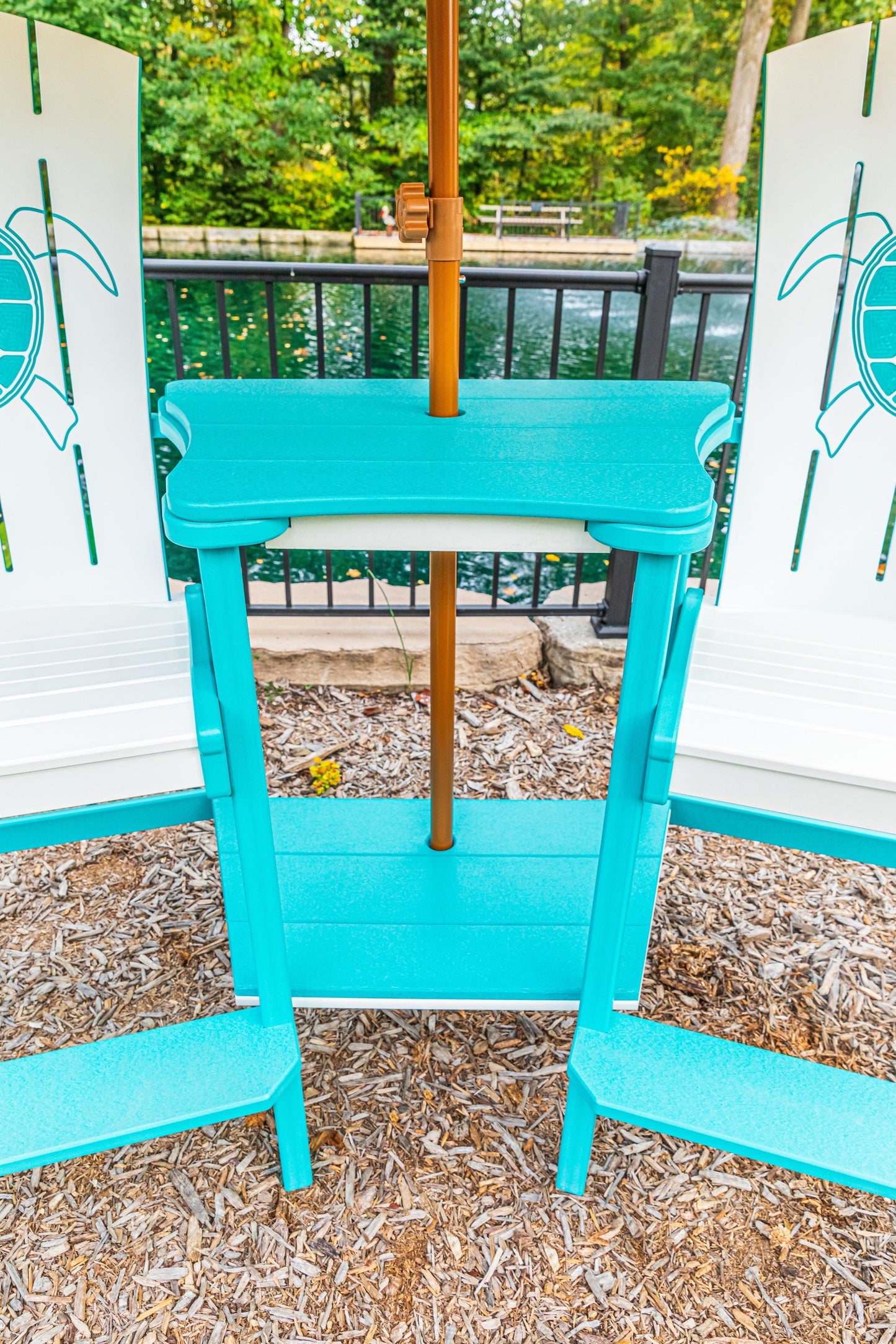 Beaver Dam Outdoor Bayside Turtle Design Bar Chair (BAR HEIGHT) -  LEAD TIME TO SHIP 4 WEEKS OR LESS - LEAD TIME TO SHIP 6 WEEKS OR LESS