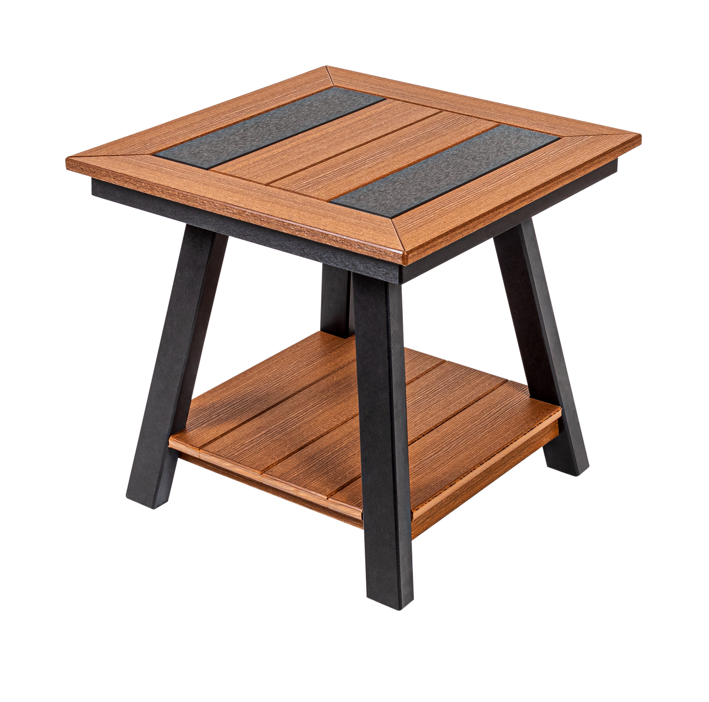 Beaver Dam Outdoor 24"x22" Seabreak Square End Table - LEAD TIME TO SHIP 6 WEEKS OR LESS