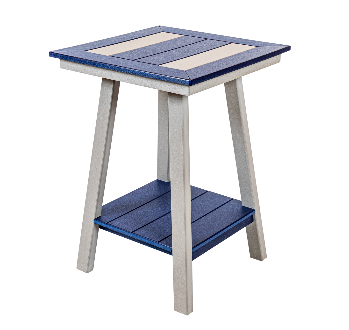 Beaver Dam Outdoor 24"x34" Seabreak Square End Table (PAIRS WITH BAR HEIGHT CHAIRS) - LEAD TIME TO SHIP 6 WEEKS OR LESS
