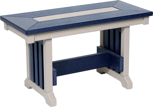 Beaver Dam Outdoor 32" Mission Bench (DINING HEIGHT) - LEAD TIME TO SHIP 8 WEEKS OR LESS