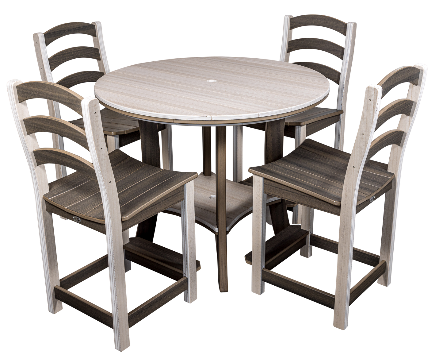 Beaver Dam Outdoor 43" Serenity Round Counter Table (COUNTER HEIGHT) - LEAD TIME TO SHIP 6 WEEKS OR LESS