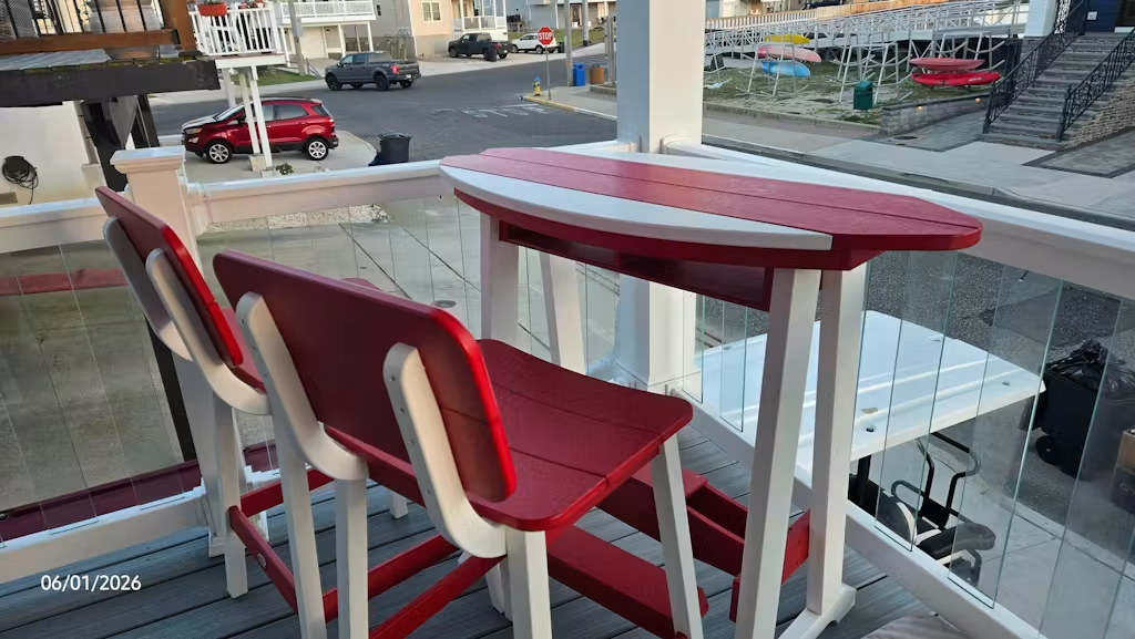 Beaver Dam Outdoor 4' Surf-Aira Bar Table (BAR HEIGHT) - LEAD TIME TO SHIP 8 WEEKS OR LESS