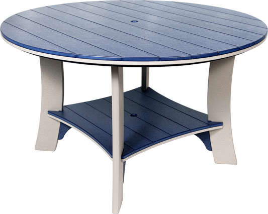 Beaver Dam Outdoor 60" Serenity Round Counter Table (COUNTER HEIGHT) - LEAD TIME TO SHIP 8 WEEKS OR LESS