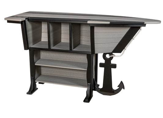 Beaver Dam Outdoor 76"x32"  Anchor Ave Bar Table (BAR HEIGHT) - LEAD TIME TO SHIP 8 WEEKS OR LESS