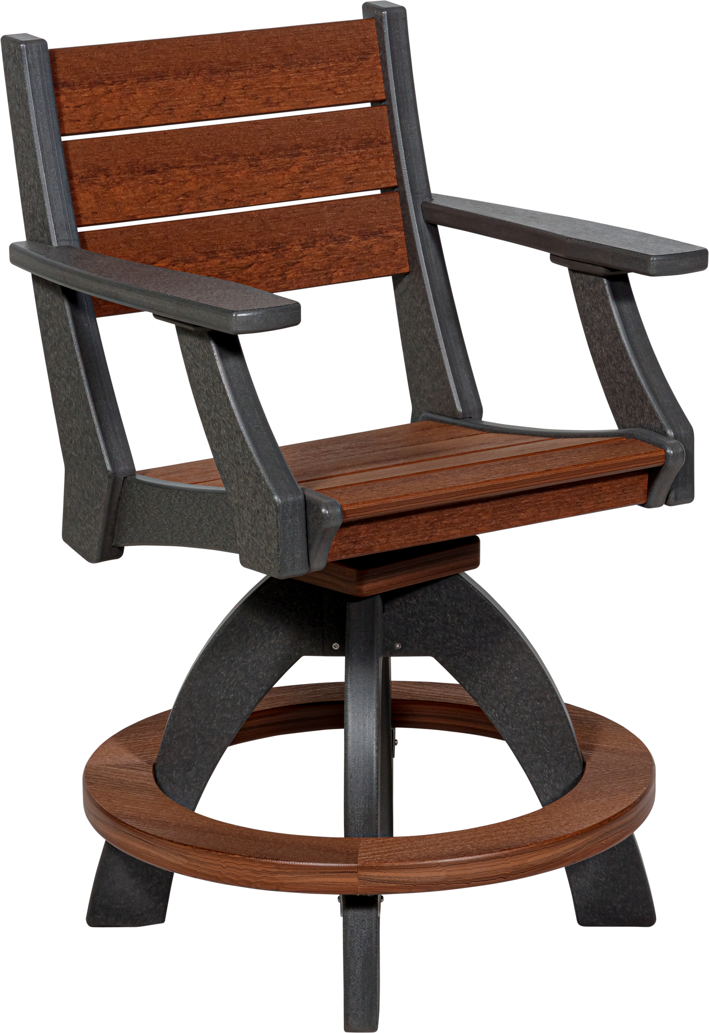 Beaver Dam Outdoor Farmhouse Swivel Counter Chair (COUNTER HEIGHT) - LEAD TIME TO SHIP 8 WEEKS OR LESS