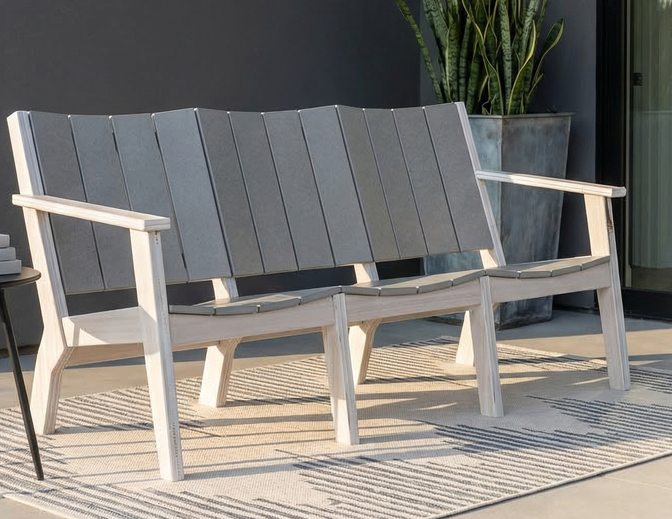 Beaver Dam Outdoor Island Sofa - LEAD TIME TO SHIP 8 WEEKS OR LESS