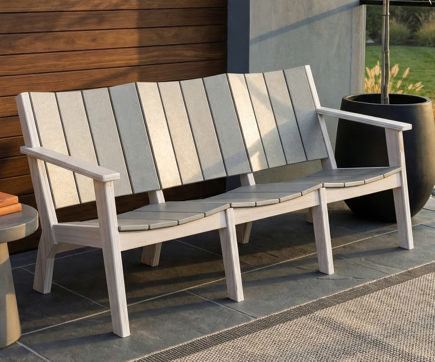 Beaver Dam Outdoor Island Sofa - LEAD TIME TO SHIP 8 WEEKS OR LESS