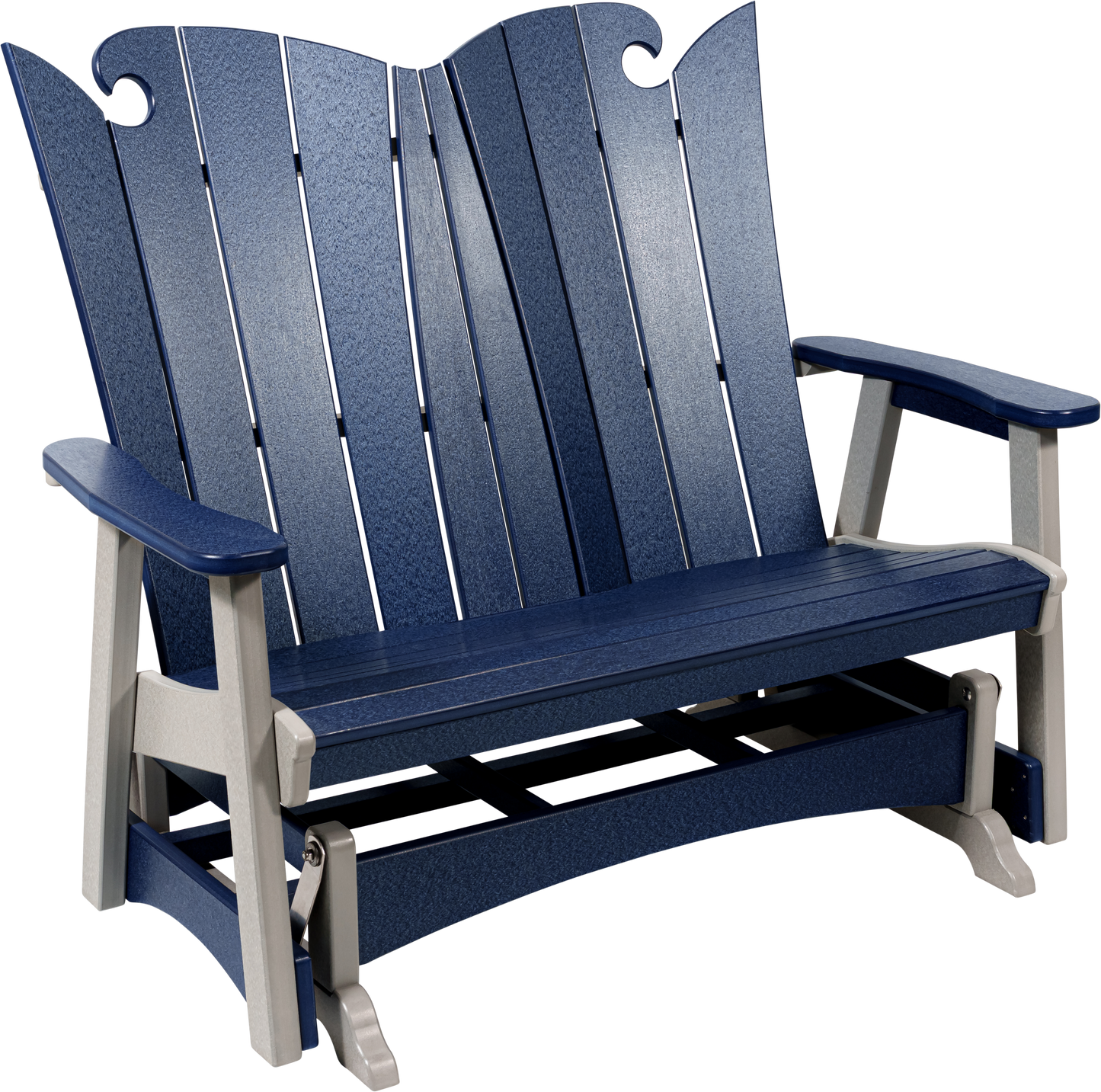 Beaver Dam Outdoor OceanWavz Double Counter Glider (COUNTER HEIGHT) - LEAD TIME TO SHIP 8 WEEKS OR LESS