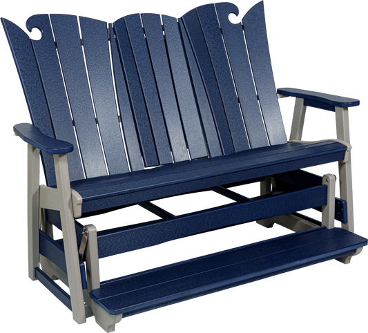 Beaver Dam Outdoor OceanWavz Triple Counter Glider W/ Flip Down Center Console (COUNTER HEIGHT) - LEAD TIME TO SHIP 8 WEEKS OR LESS